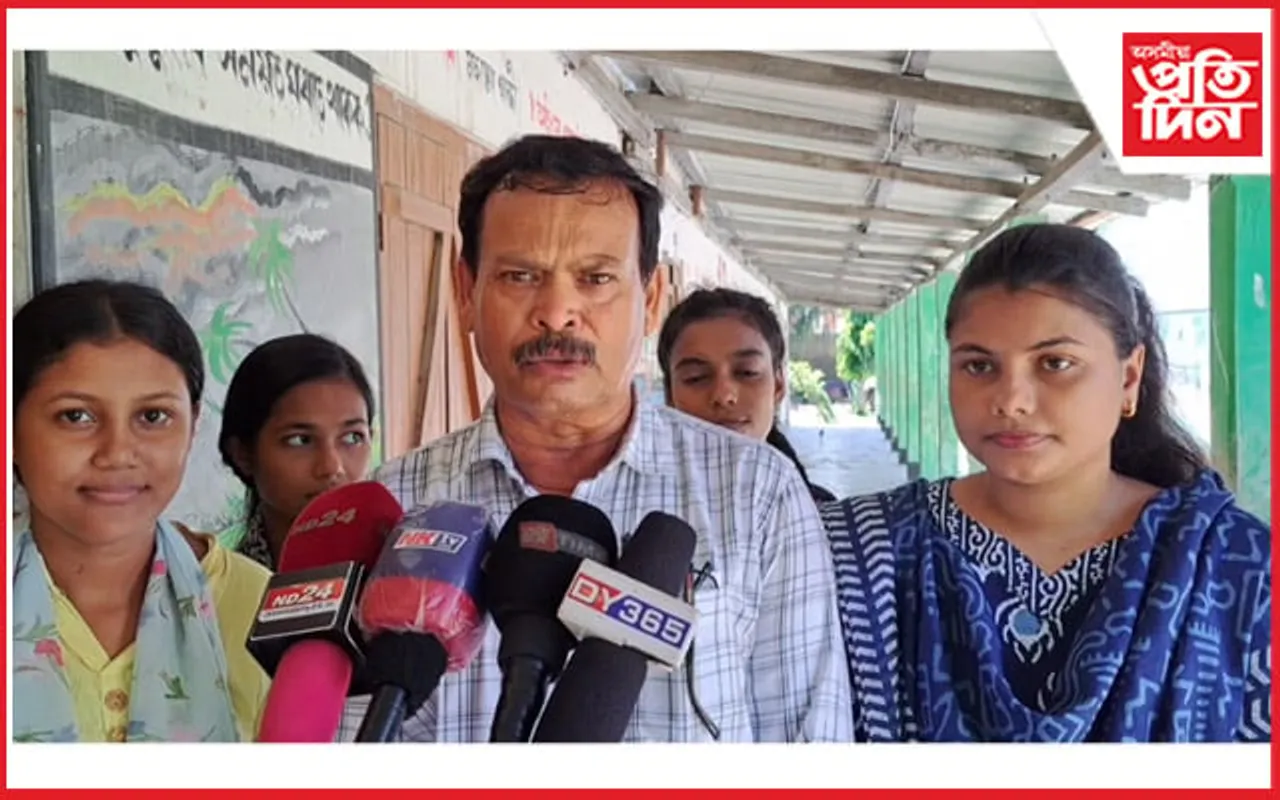 হীৰেন ভট্টাচাৰ্য্যৰ জন্মদিন : চাপৰ উচ্চতৰ মাধ্যমিক বিদ্যালয়ত বহুভাষিক কবি সন্মিলন